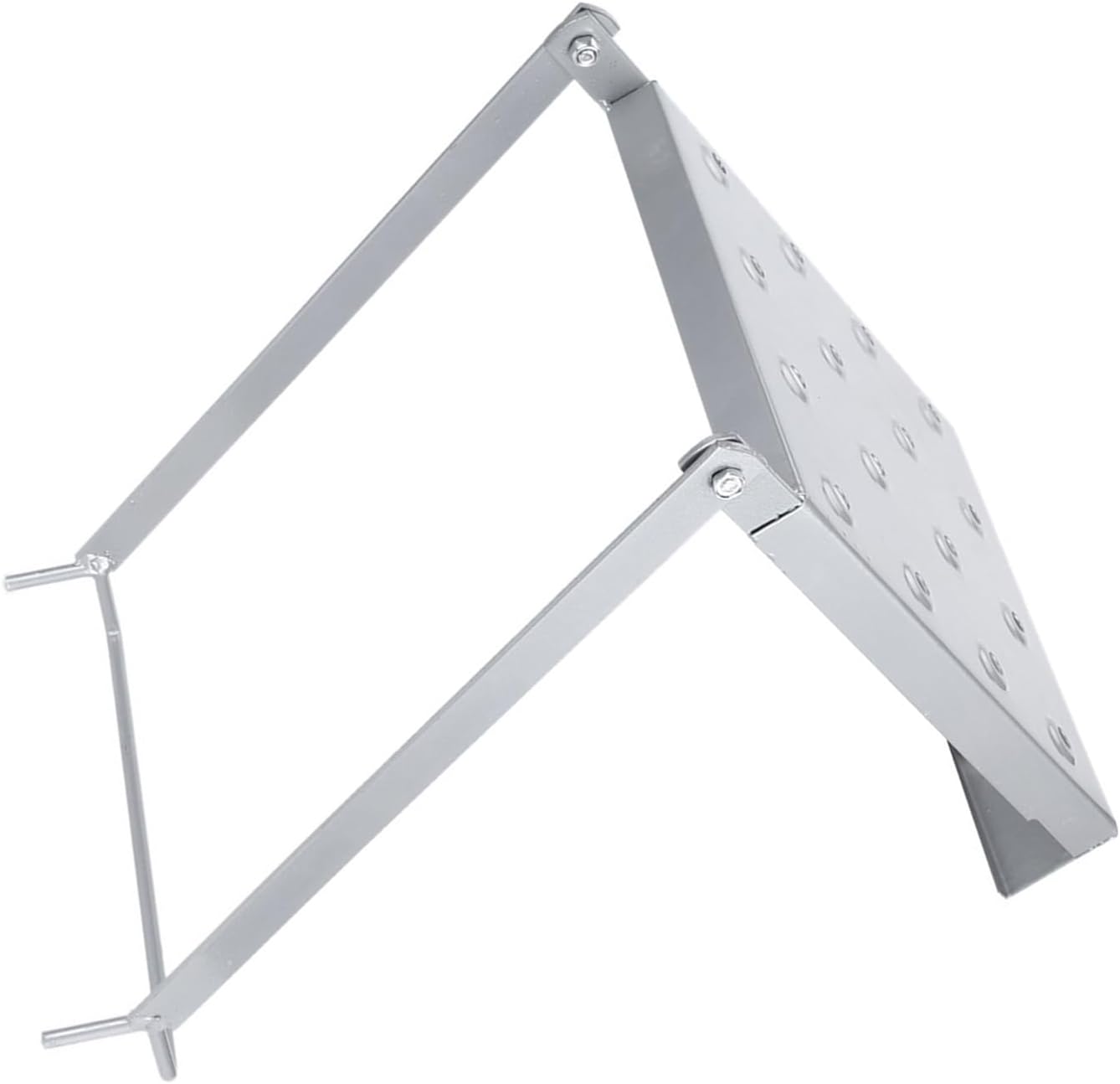 Extendable Adjustable Work Platform Antislip Surfaces 400lb Capacity Storage Secure Standing Adjustable Ladder Shelf