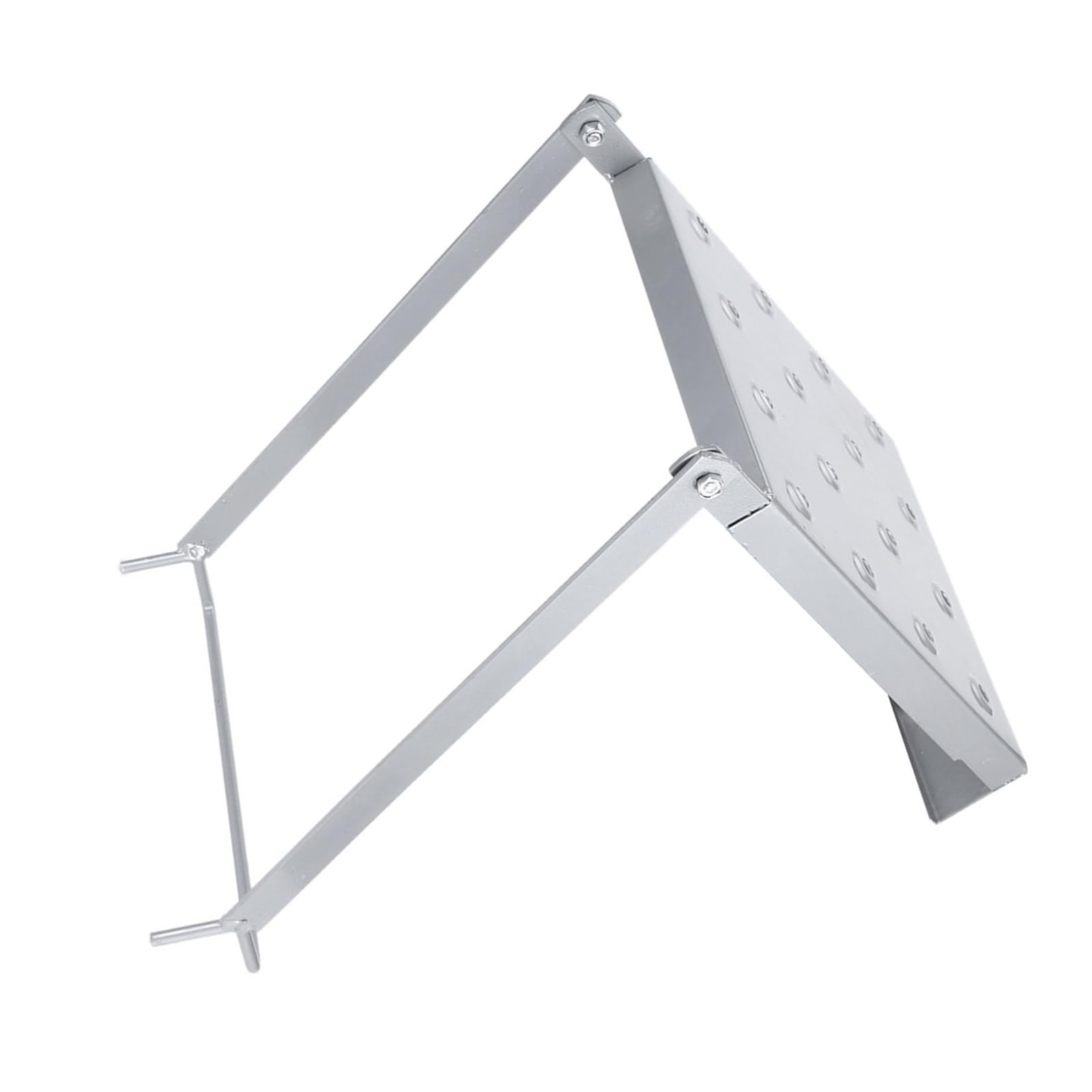 Kalttoy Foldable Quick Install Ladder Accessories Work Platform Steel Construction Nonslip Surfaces 400Lb Load For Tool Retractable Ladder Storage