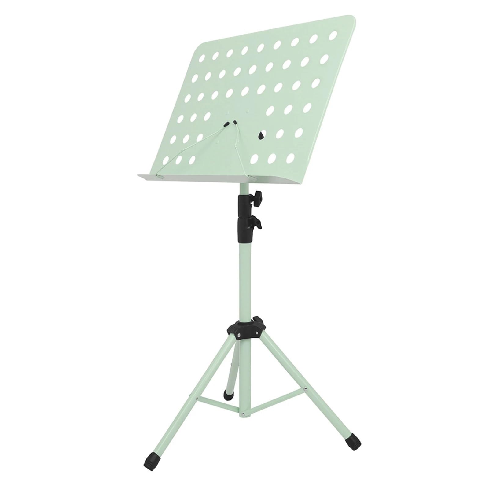 Leggio Musicale Leggio for spartiti Pieghevole, Altezza Regolabile, Supporto for spartiti, Supporto for spartiti Portatile Leggero(Green)
