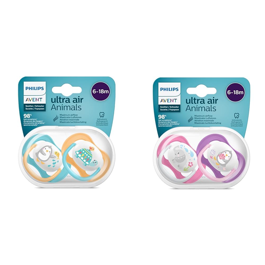 Philips Avent SCF080/07 Ultra Air Emzik (6-18 Ay) Erkek & SCF080/08 Ultra Air Emzik (6-18 Ay) Kız