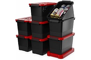 WYT Red Totes for Storage and Organization