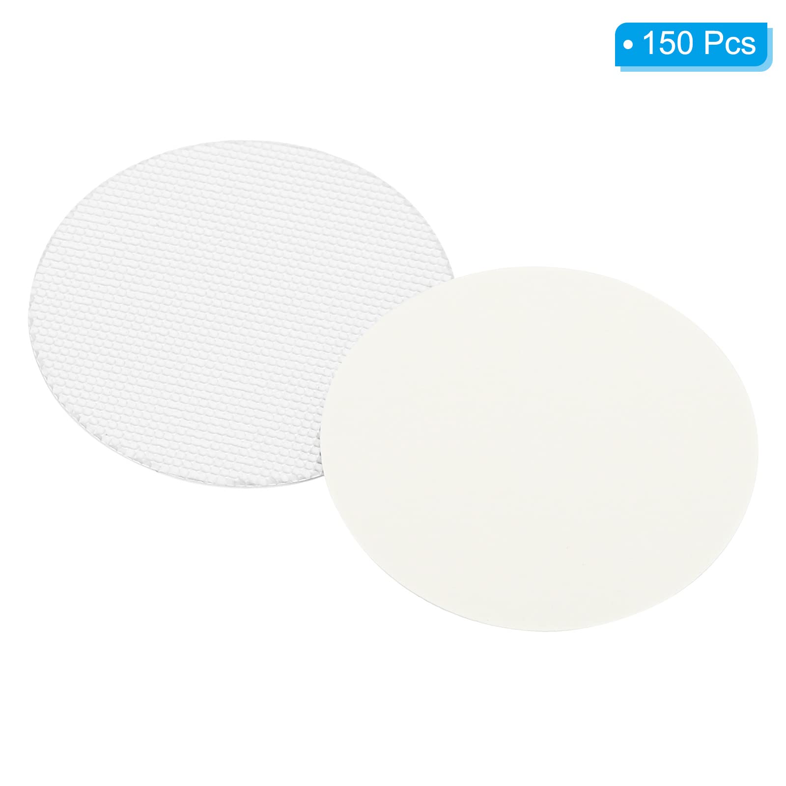 PATIKIL 44mm/1.72" Aluminum Foil Cap Liner, 150Pcs Resistant Tamper Induction Heat Sealer Sealing Liners for Glass Bottle Jar Lid - Image 3