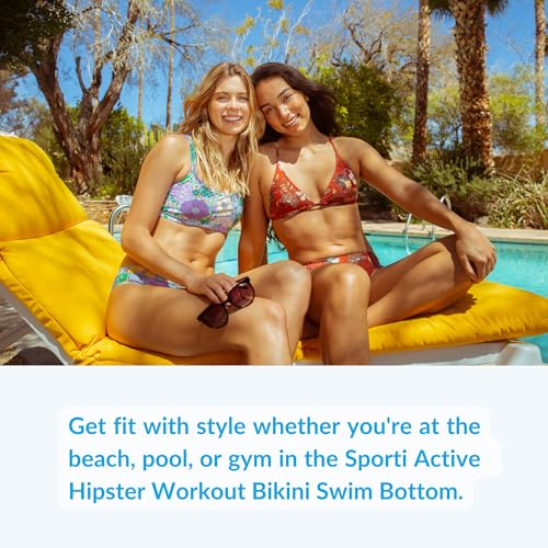Sporti Active Hipster Workout Bikini Swim Bottom3
