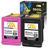 Rendimiento de páginas: reemplazo de cartuchos de impresora HP 304 cartuchos de tinta negra de hasta 350 páginas; Color imprime hasta 350 páginas (cobertura del 5% por página en A4).