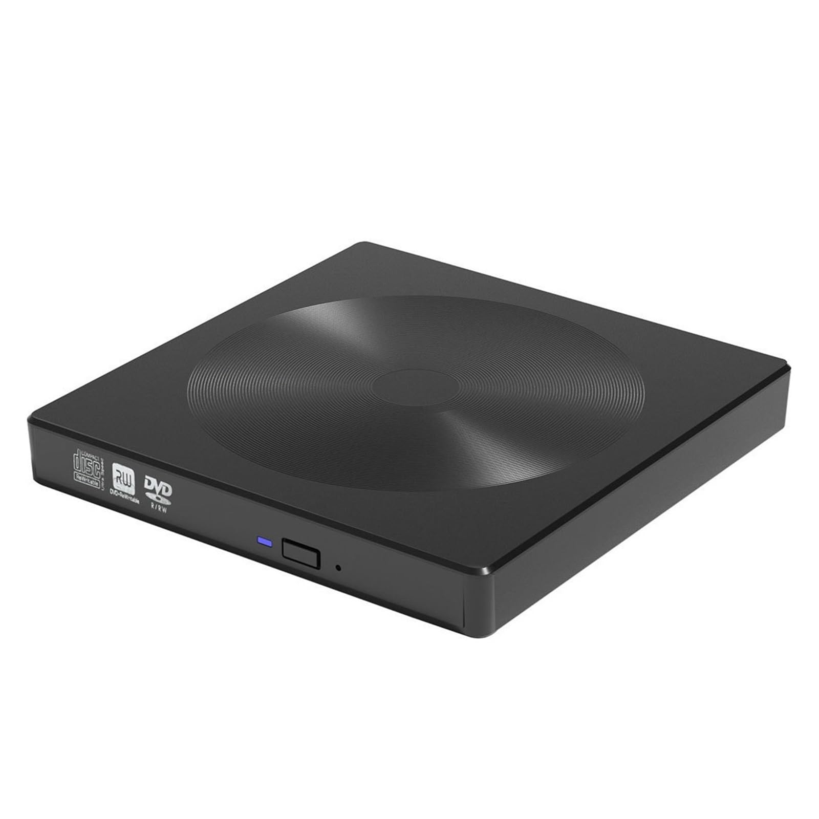 Unidad Óptica Externa, Grabadora De DVD con Textura De CD, Portátil Tipo C, Unidad Óptica Móvil De Interfaz Dual Usb3.0
