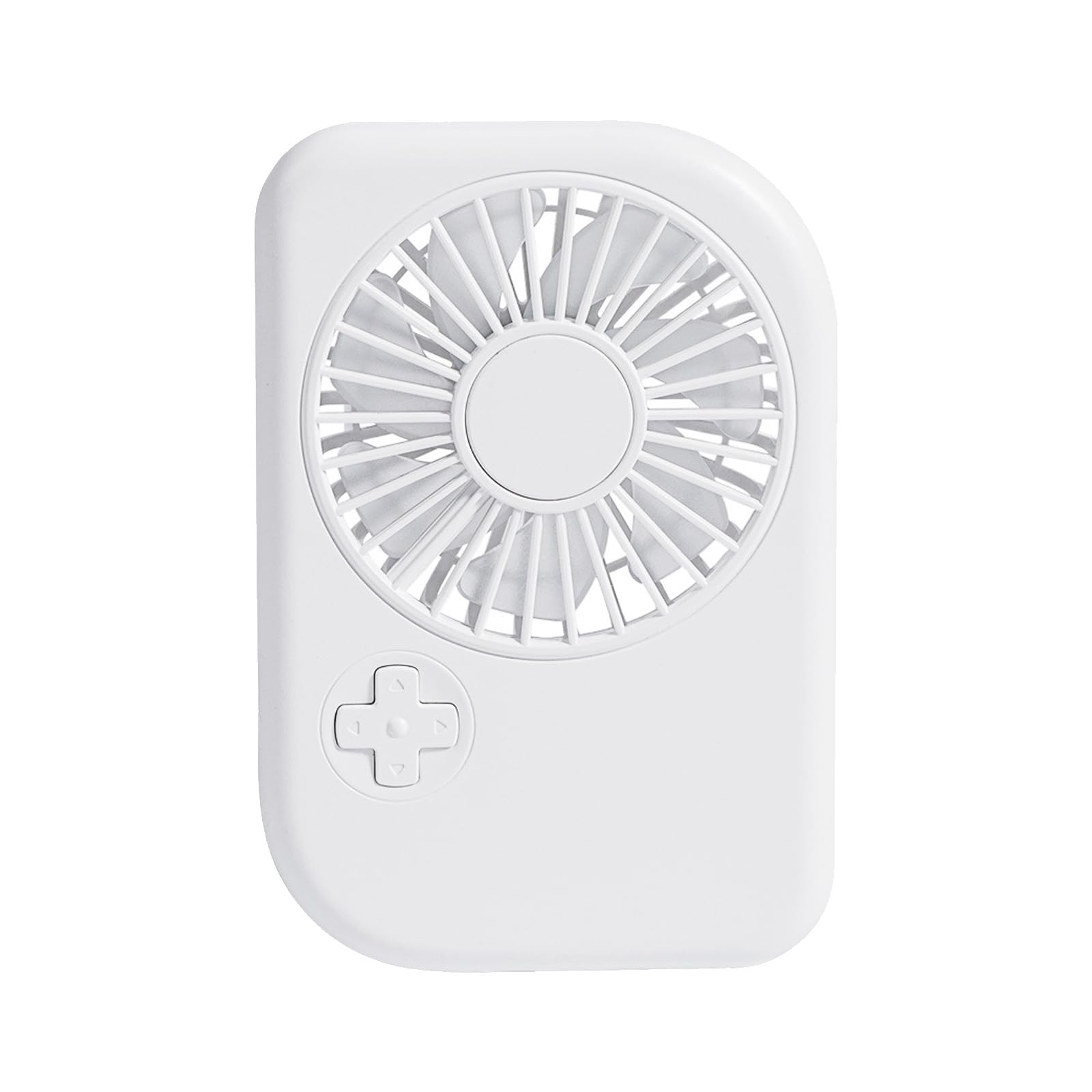 NRVTRE Practical Small Desktop Fan Comfortable Small Fan Rechargeable Air Cooling Suitable for Effective Cooling Adjustable Speed