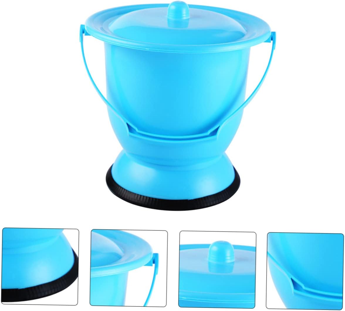 Outanaya 1pc Portable Adult Urinal Pot Lid Convenient Urinal Container for Home Travel and Camping Sturdy Design Easy to Clean for Seniors Pregnant Women and Patients