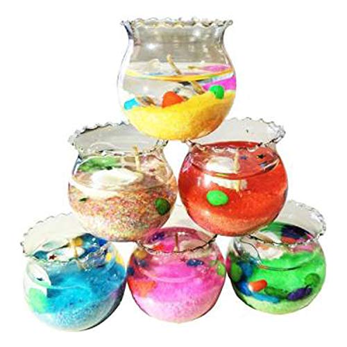 Buy Glass Jar Gel Candles for Festival Decorations Online at Low Prices