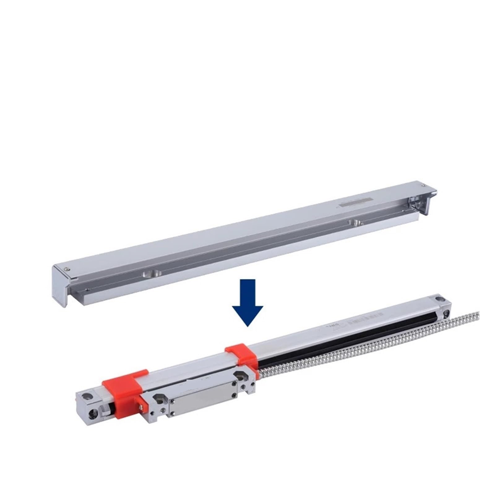 Sensor de regla de rejilla de codificador óptico lineal KA-200 5um for máquina amoladora(KA-200 220mm)