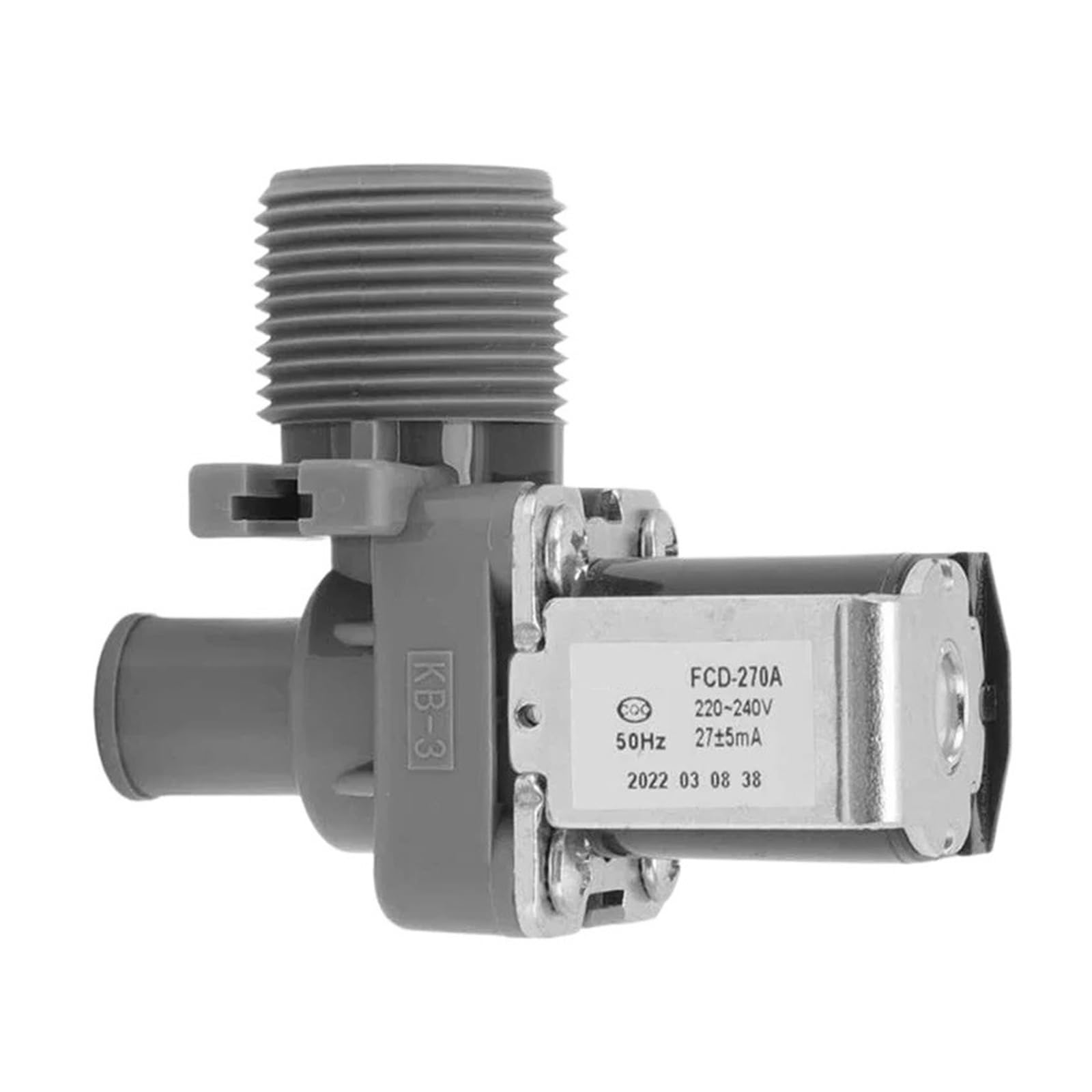 Washing Machine Water Inlet Valve Inlet Switch Solenoid Valve,Compatible For SANYO,FCD270A Full Automatic Laundry Washing Machine 220 ‑ 240V