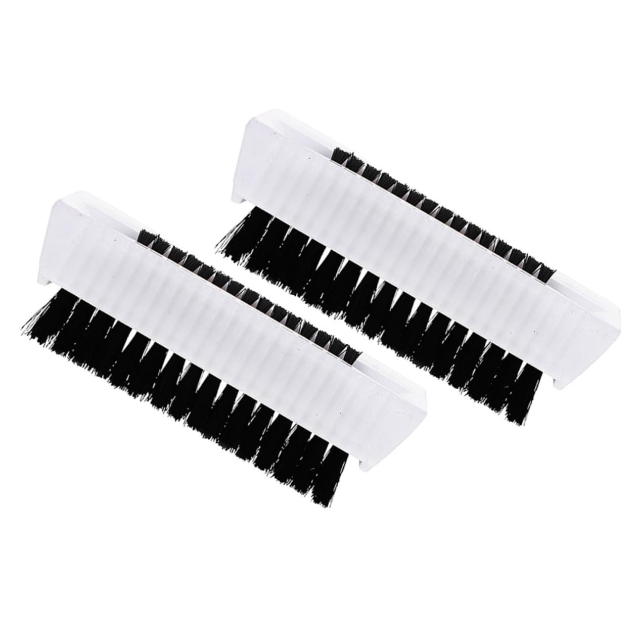 MERRYHAPY 8pcs Dual-sided Fingernail Brush for Cleaning Soft Bristles for Gentle Nail Care Bathrooms Nail Salons and Home Use High-temperature Resistant Non- Design for Comfort