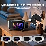 Zoom IMG-2 elehot store sveglia con proiettore