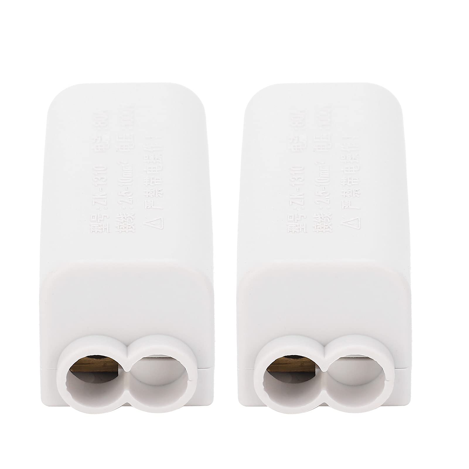 4Pcs 1000V 80A Terminal Blocks High Power Main Splitter T Shape 1 In 2 Out Wiring Terminal Block Quick Splice Insulating Shell Electrical Connector for Electrical Panels Distribution Boxes - Image 3