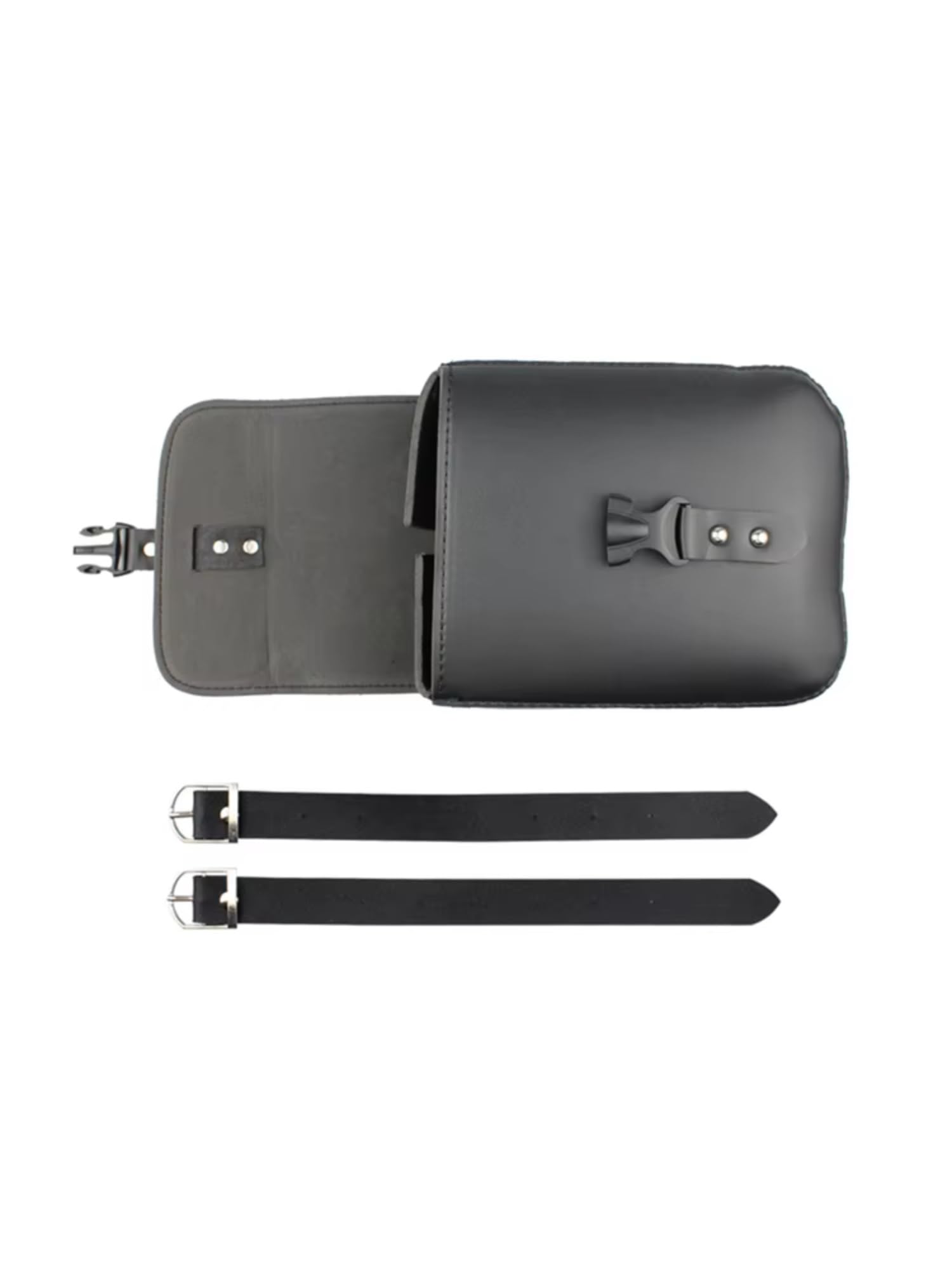 Borse Laterali Per Moto Universali Borsa Attrezzi Laterale In PU Sella Bagagli Kit Stoccaggio Ciclismo Sostituzione Accessori Parti Nere Sacche Moto