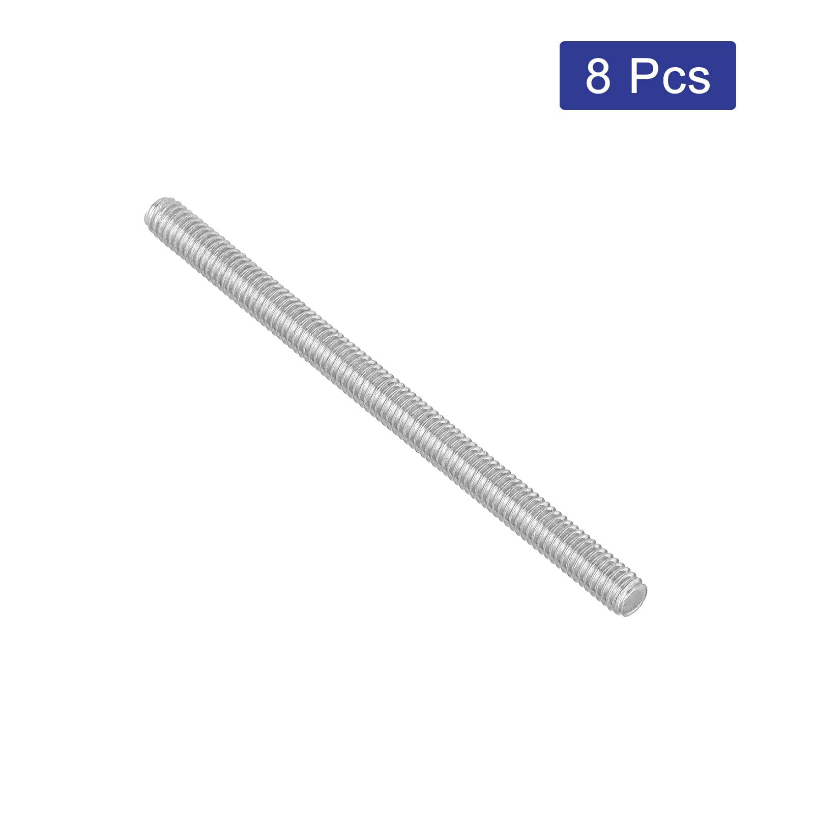 8 Aste Filettate M4 X 50mm - Acciaio Inox 304 - Per Fai-Da-Te, Mobili, Macchinari - Foto 8