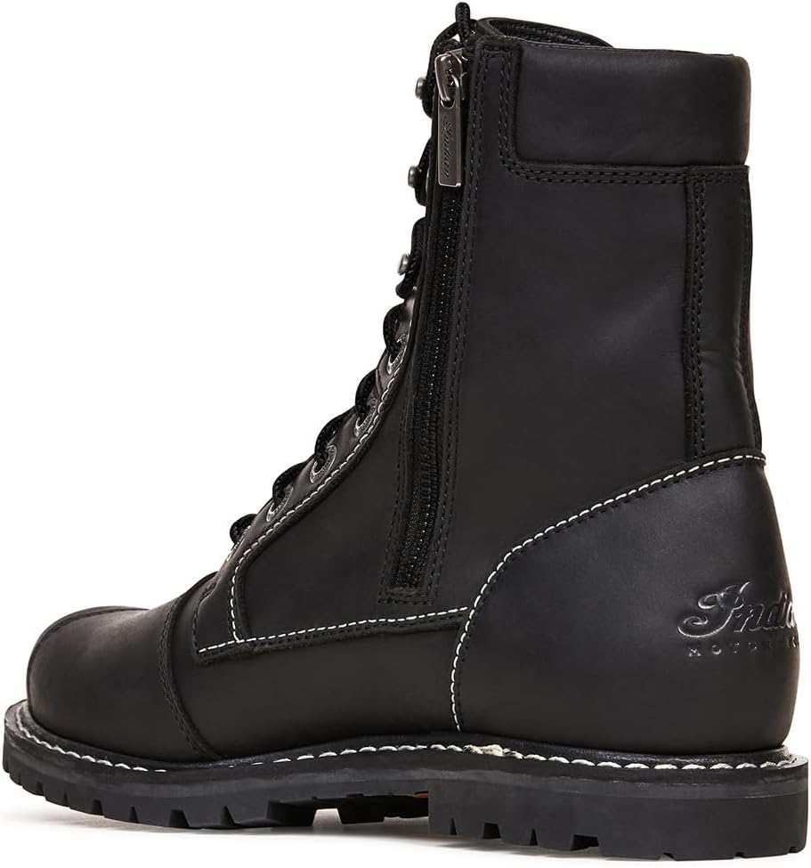 Indian Motorcycle Women's Lace Up Boot, Black Bhutan Ubuy