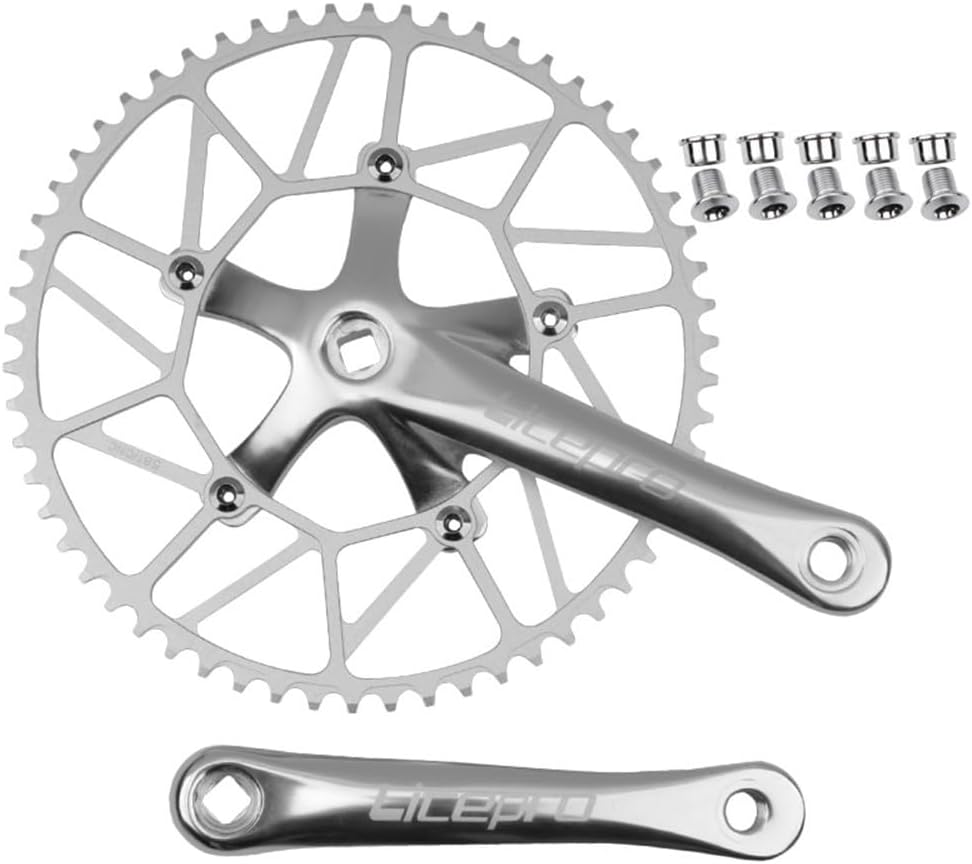 Free power クランクセット ギヤカバー欠品 48t 使用品