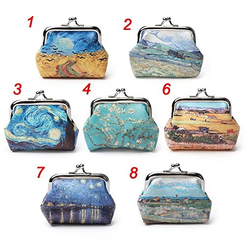 Wallet Vintage Small Wallet Mini Handbag Cash Card Hasp Women Clutch Wallet(4)3