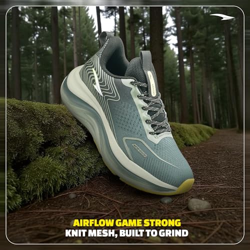 Image of ASIAN Quantum-33 Men's Running Shoes with Energy Return Cushioning, Lightweight Mesh Upper, High-Grip Outsole | Comfortable for Running, Training and Daily Use