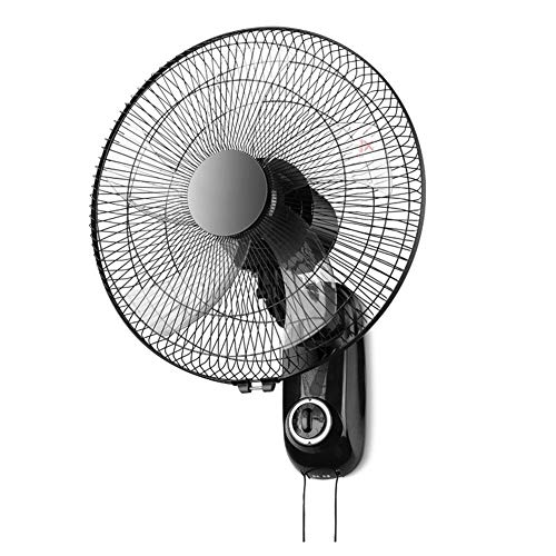 FOOSKOO Ventilador de Pared 16 Pulgadas 42 cm 3 de Velocidad 60W Consumo de energía Mute inclinación ángulo de oscilación hogar y del Wall-Mounted Fan Comercial Wall Mounted Fan Cover