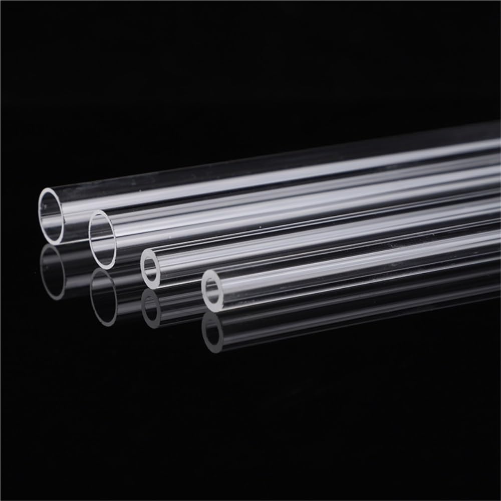 1 Pieza Tubo Vidrio Borosilicato Transparente 80Mm | Para calentador de terraza de propano(80x5x300mm)