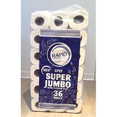 72 TOILET ROLLS 3PLY LUXURY QUILTED Cover