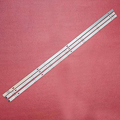 Juego de 3 tiras de retroiluminación LED de 7 LED de 830 mm para LG 43UJ651V 43UJ701V 43UJ65_UHD_L EAU63673004 innotek 17Y 43