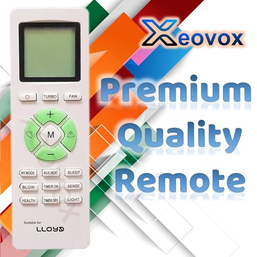 Image of Lloyd AC Remote Control for Lloyd AC Remote 1.5 ton Original 233. Loyd ac Remote 1 1.5 2 ton ac 233 (Exactly Same Remote Will Only Work)