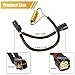 LOCADENCE 2Pcs Tail Light Conversion Harness, LED Harness Wiring Connector Taillight Conversion Adaptor Wiring Connector Tail Light Adapter for LTZ 2016‑2018