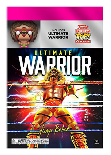 WWE: Ultimate Warrior: Always Believe (DVD) w/Ultimate Warrior Mini Funko