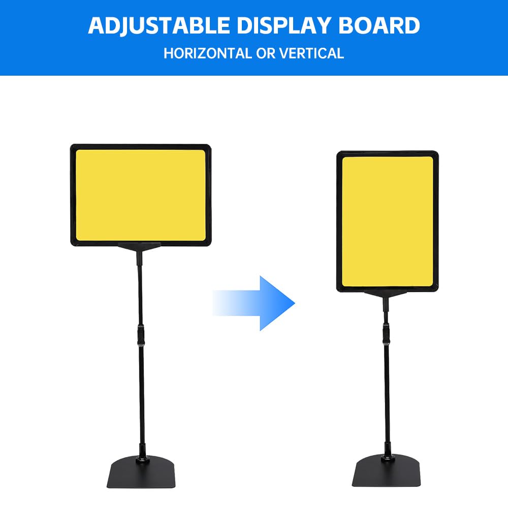 4 Pièces A4 Expositor para Carteles de Aluminio para Expositores