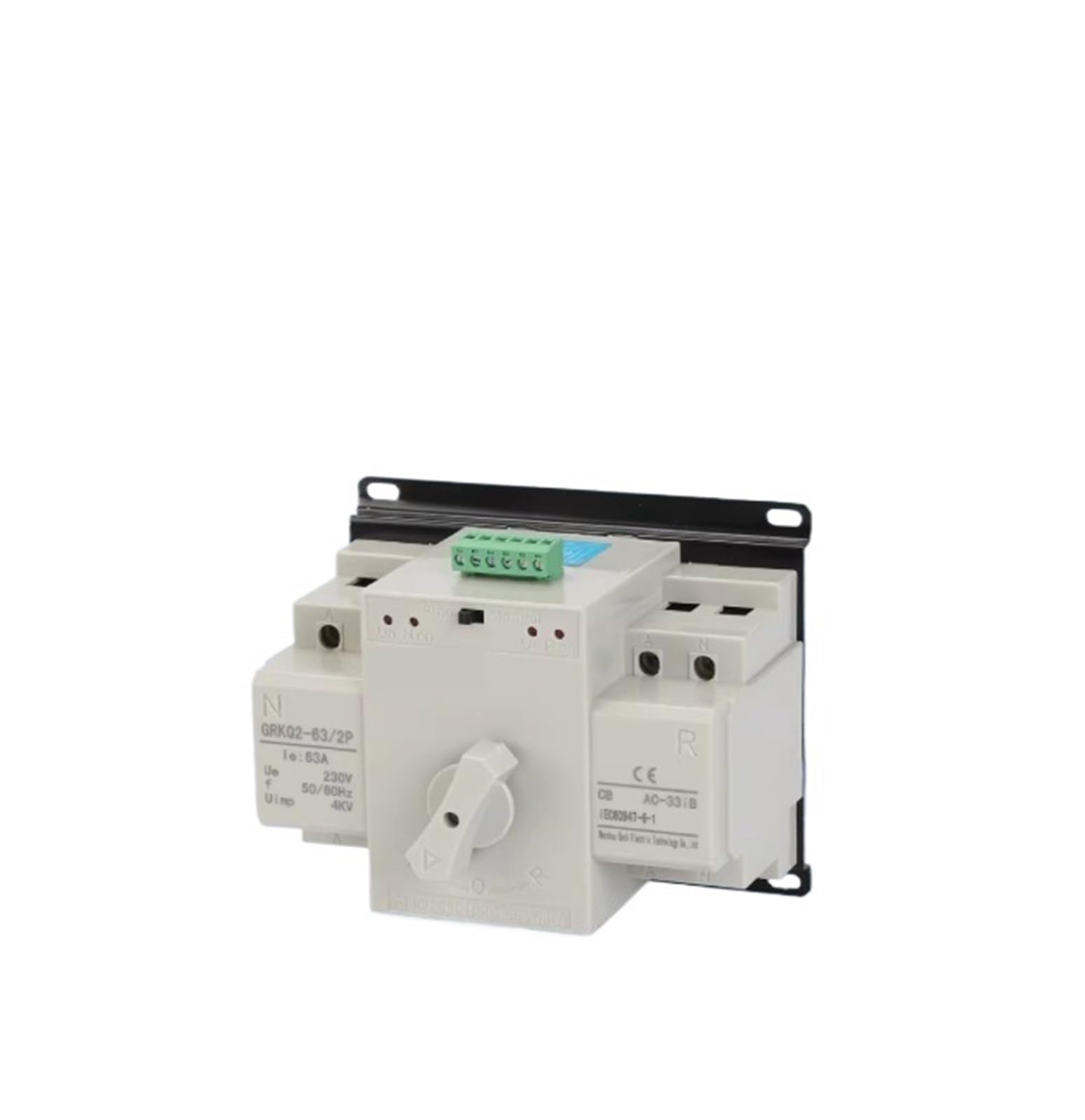 Automatischer Umschalter mit doppelter Leistung Kreuzschalter ARNS2-1111-10101010B ARN2-1111-10101010B(2P63A 110V)