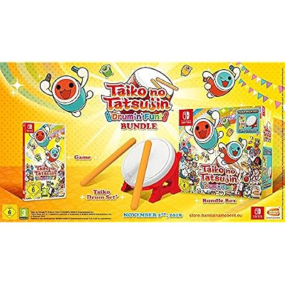BANDAI NAMCO Entertainment Taiko No Tatsujin: Drum 'n' Fun! Bundle - Nintendo Switch