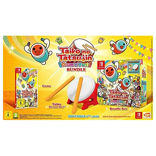 Taiko No Tatsujin: Drum'n Fun - Bundle Con Tambor