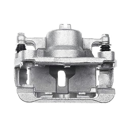 Image of Detroit Axle - Front Right Brake Caliper w /Bracket Replacement for 2008-2013 Nissan Rogue, 2014-2015 Rogue Select, 2010-2013 Suzuki Kizashi