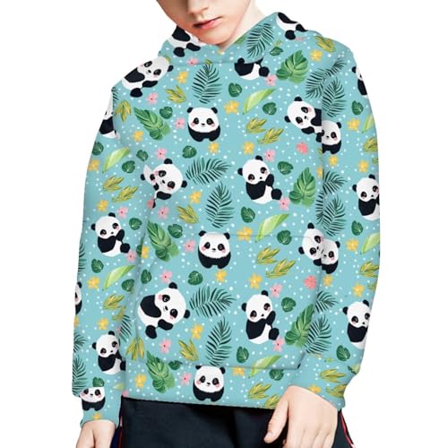 Upetstory Hoodies for Girls Boys Kids Long Sleeve Hooded Sweatshirt with Pockets S-XL4