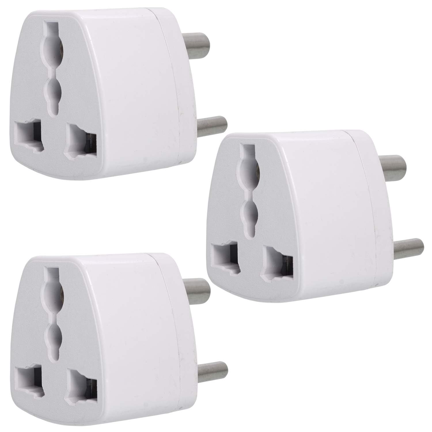New Travel Adapter Plug Type C Power Converter Universal Socket for Denmark Switzerland Italy Brazil South Africa Israel Compact Lightweight Adapter Travel (Set of 2 Pcs)-image-47