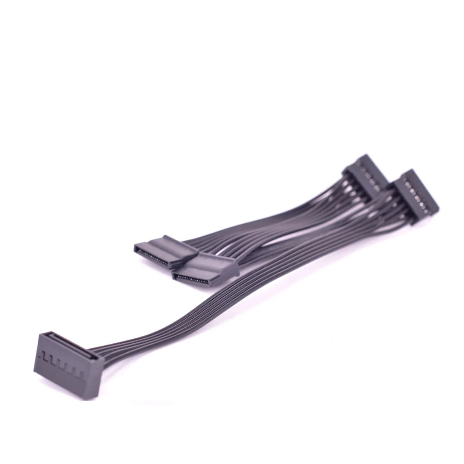 Cavo sdoppiatore di alimentazione SATA 18 AWG da 15 pin maschio a 4 femmine