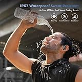 sajawass Wireless Earbuds, Sports Bluetooth Headphones, 75Hrs Playtime Ear Buds with LED Power Display, Noise Canceling Headset, IPX7 Waterproof Earphones for Workout/Running - Image 6