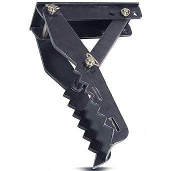 Titan Attachments DIY 24" Weld On Backhoe Thumb Hoe Clamp .5" Steel Plate Assembly CNC Plasma Cut