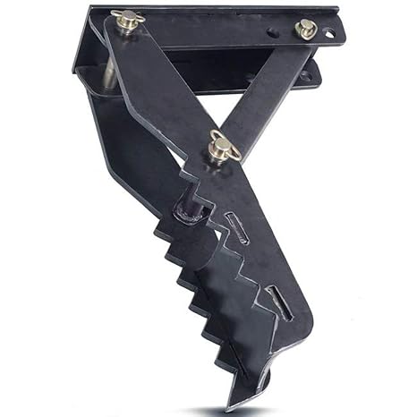 Titan Attachments DIY 24 Weld On Backhoe Thumb Hoe Clamp .5 Steel Plate Assembly CNC Plasma Cut