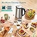 Cosori Electric Kettle, No Plastic Inner Lid, Filter & Spout, Stainless Steel Tea Kettle, Automatic Shut Off & Boil-Dry Protection, Durable Tea Kettle Boiler & Heater, 1.5L/1500W, Silver