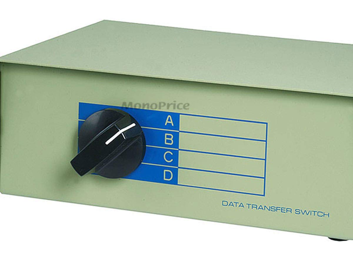 Monoprice 101372 Boîtier de commutation 4 voies RJ11/RJ12 ABCD 6P6C