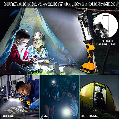 Lampe de poche Dewalt 20V projecteur LED 2000 lm avec USB - 7
