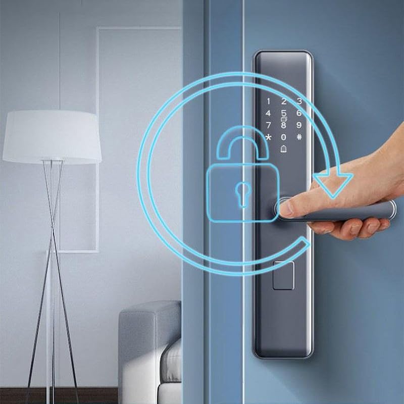 Smart Lock Contrôle Déverrouillage Reconnaissance Empreinte Digitale Étanche - 5