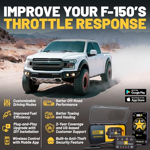 Pedal Commander for 2011–2026 Ford F-150: Better Throttle Response for EcoBoost, Coyote, Diesel, Towing, and Off-Road Use - Image 3