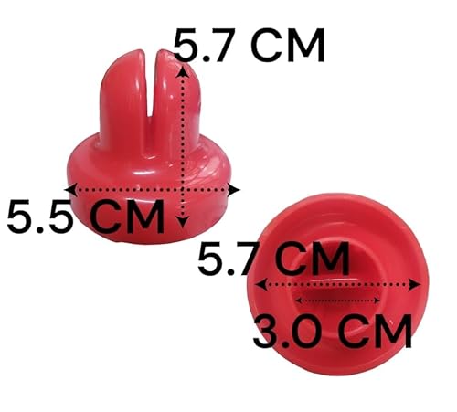 08 Ponteiras para Haste de Cama Elástica coloridas