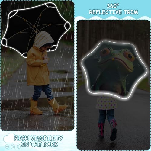 Parapluie coupe-vent GAIREG pour enfants avec structure ultra résistante à la pluie