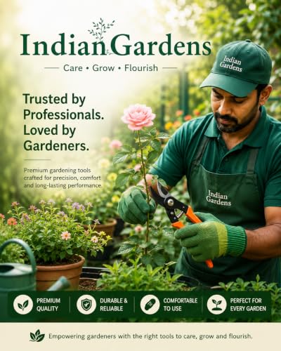 Image of Indian Gardens - Professional Major Cutter | Sharp Garden Pruner for Plant Trimming, Branch Cutting & Garden Maintenance | Heavy Duty Gardening Tool