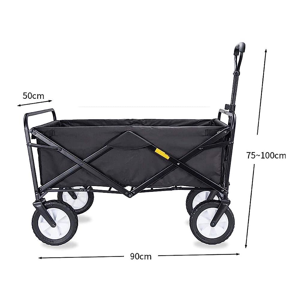 Carrelli, Carrello da Giardino Pieghevole Carrello per carichi Pesanti Carrello per la Spesa Multifunzione Carico: 80 kg